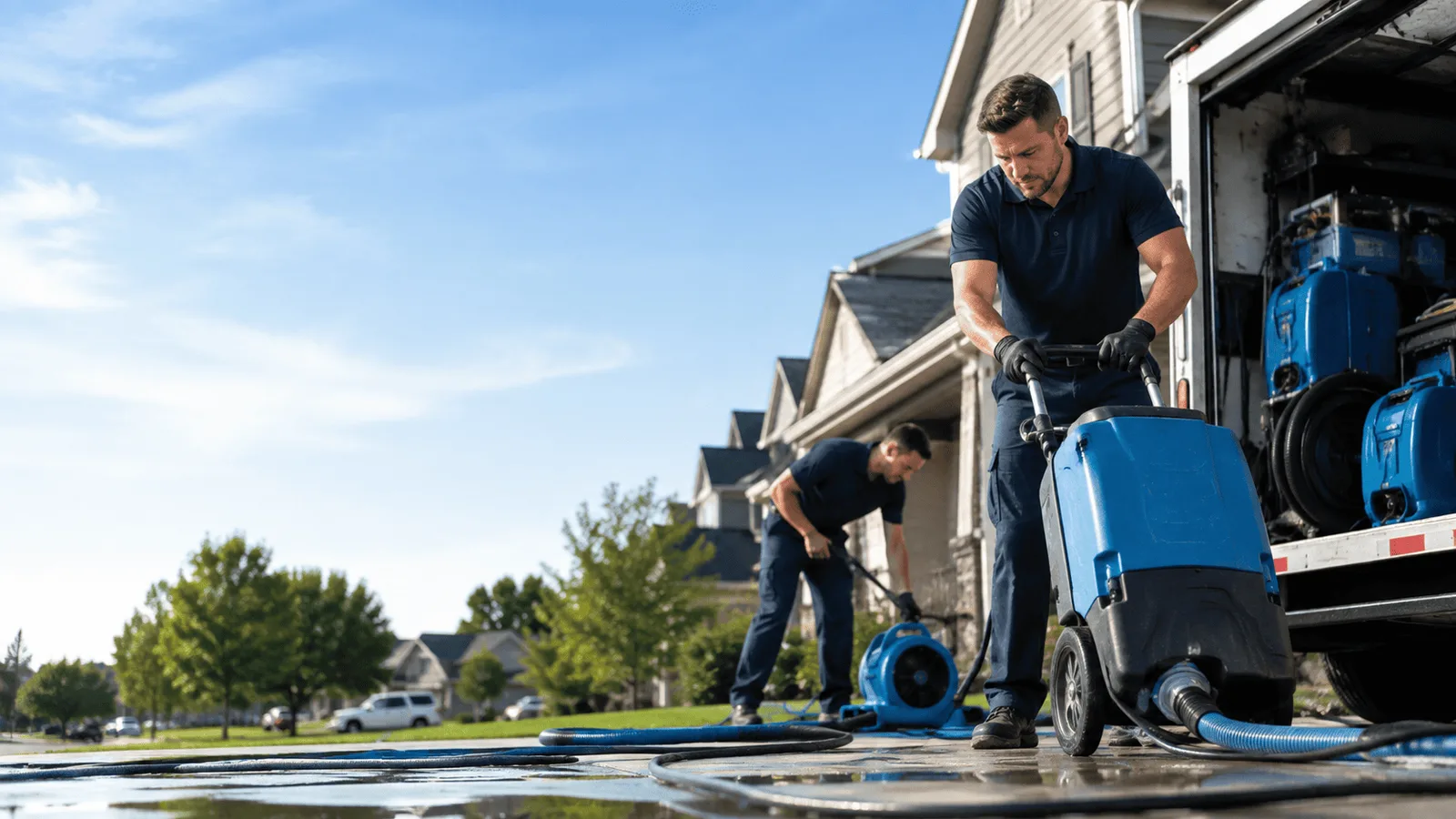 Dehumidification being performed in Cerro Gordo, NC